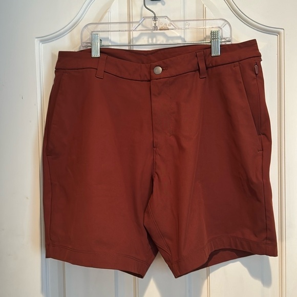 Lululemon 🔥sale🔥rust color shorts - Picture 1 of 7